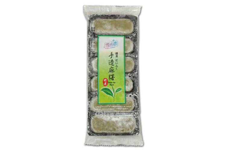 YUKI&LOVE GREEN TEA CREAMY FILLING HANDMADE MOCHI 180G